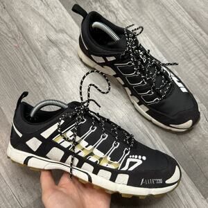 INOV8 F-Lite 220 Black/White CROSS TRAINING Gum SNEAKERS Women’s 6 1/2